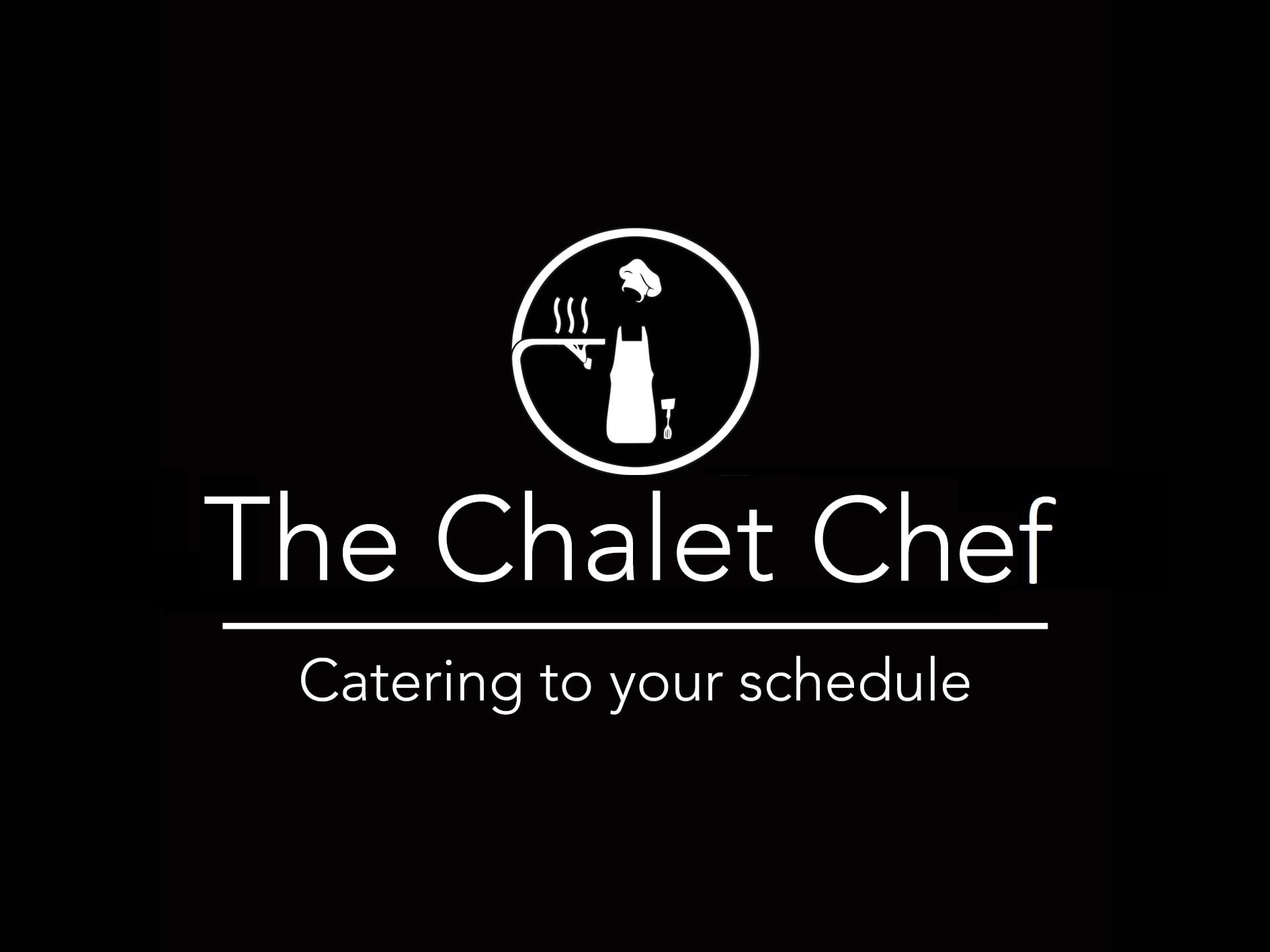 The logo for The Chalet Chef - Catering Services in the French Alps