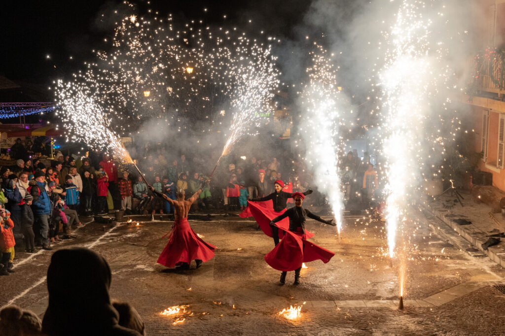 Fire performance during a winter event in St Martin de Belleville