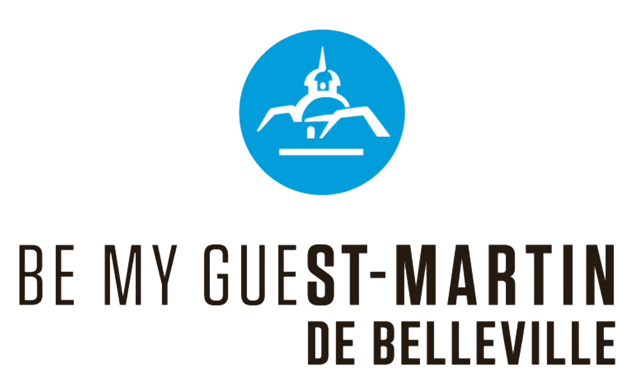 The logo for St Martin de Belleville Ski Resort