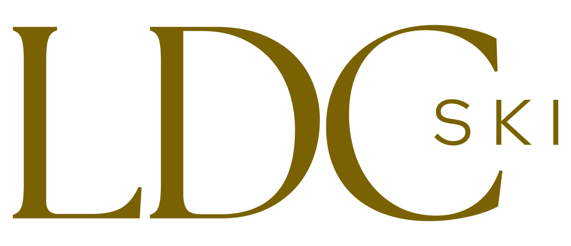 LDC Ski. logo