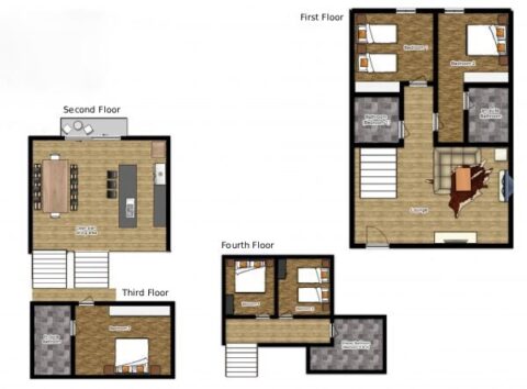Chalet Ann Floor Plans