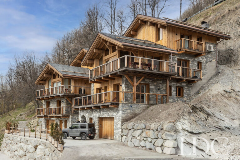 Exterior of Chalet Aurea in St Martin de Belleville