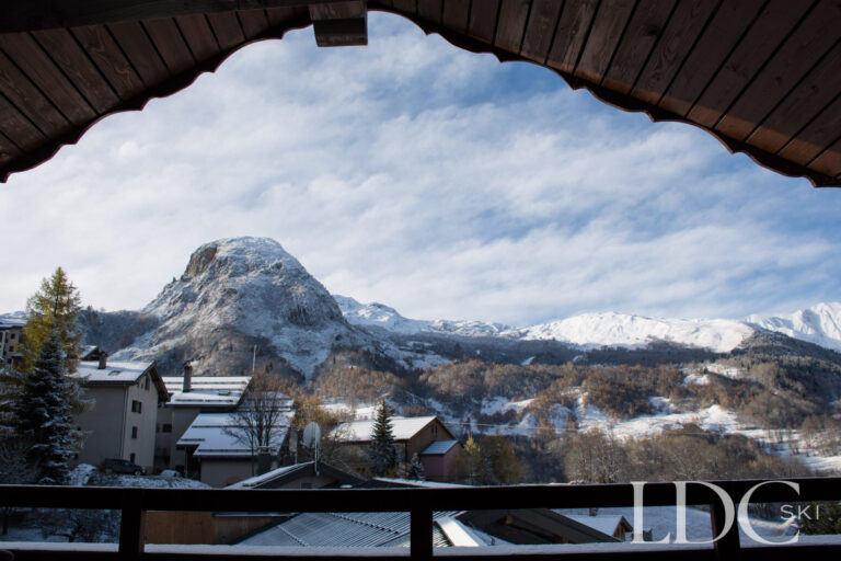Mountain view from Perce Neige in St Martin de Belleville